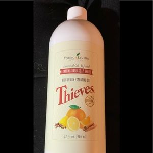 UNSEALED Young Living Thieves Foaming Soap R…